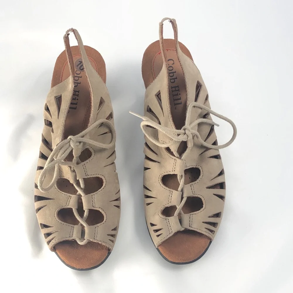 Cobb Hill by New Balance Peep Toe Heels 10